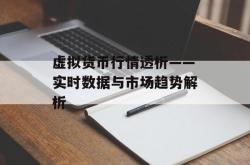 虚拟货币行情透析——实时数据与市场趋势解析
